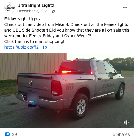 Friday Night Lightz Customer Video 